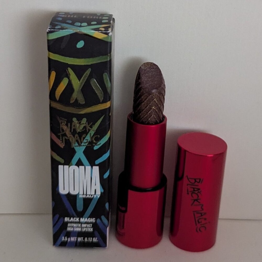 UOMA Black Magic Hypnotic Impact High Shine Lipstick - She Tore